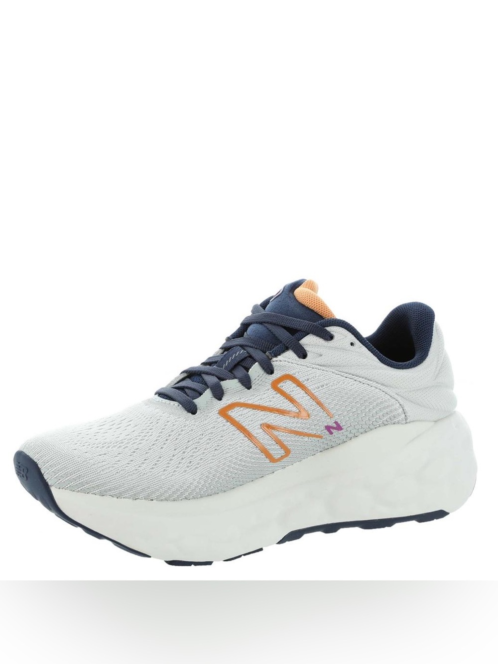 NEW! New Balance Fresh Foam X 840v1 Women's Sz 12 Men’s 10.5 White Navy Orange - Picture 3 of 11